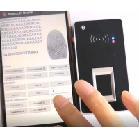 XPOTECH Biometric Bluetooth NFC Card Mobile Fingerprint Reader